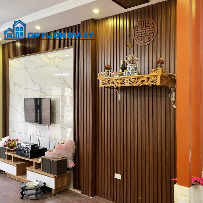 Dịch Vụ Thi Công Ốp Tường Vách TV Bằng Nhựa PVC Chuyên Nghiệp