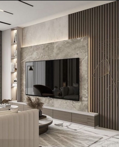 Dịch Vụ Thi Công Ốp Tường Vách TV Bằng Nhựa PVC Chuyên Nghiệp