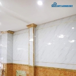 Độ Bền Tấm PVC Vân Đá Ốp Tường Phòng Khách